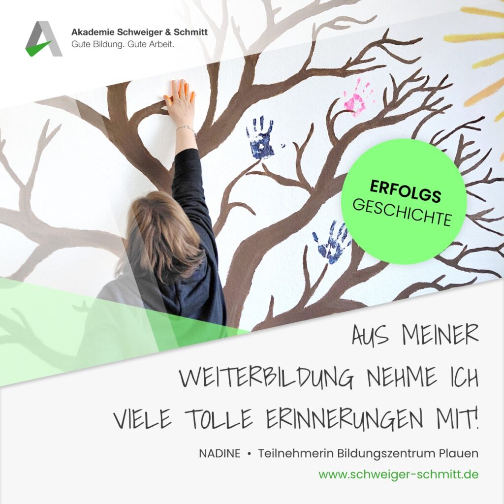 Akademie Schweiger & Schmitt Erfolgsgeschichte Plauen Berufliche Rehabilitation