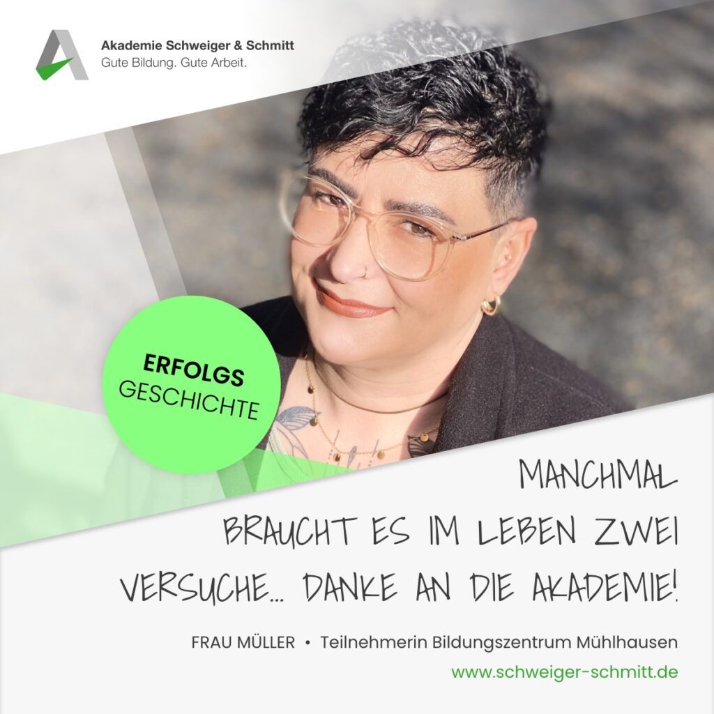 Akademie Schweiger & Schmitt Erfolgsgeschichte Bildungszentrum Mühlhausen